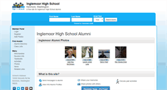 Desktop Screenshot of inglemoorhighschool.org