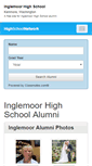 Mobile Screenshot of inglemoorhighschool.org